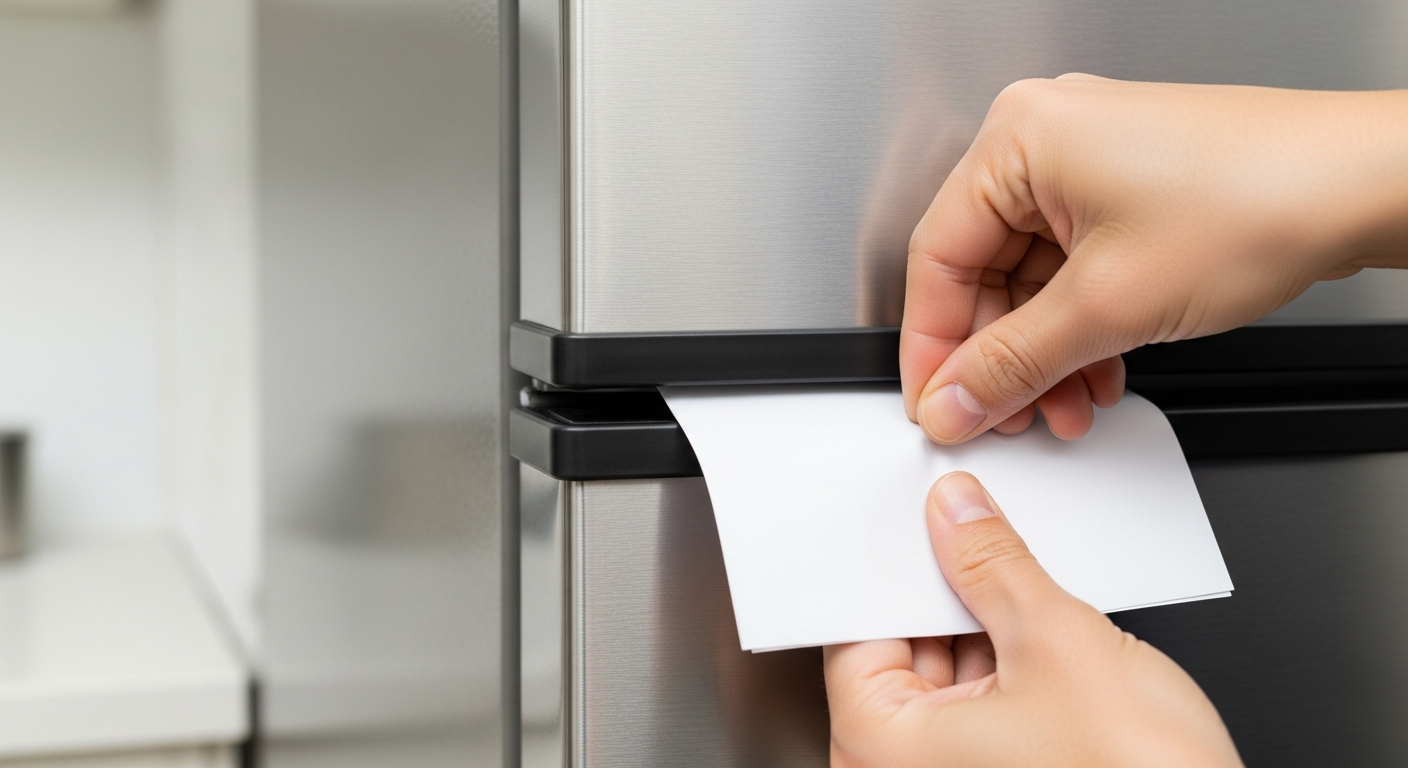 Refrigerator maintenance winter check